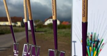 Weitere Glasfaserausbauvorhaben im Landkreis Gotha geplant Glasfasererschließung in Goldbach: Bauarbeiten haben (Foto: TEAG Thüringer Energie AG)