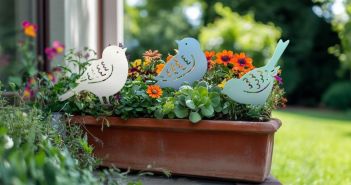 KNOBLOCH Rankgitter und Gartenstecker vereinen Design, Funktion und (Foto: Max Knobloch Nachf. GmbH)