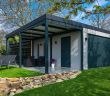 Modulare Gartenhäuser mit Thermopaneelen: Individuelle Online-Konfiguration für flexiblen (Foto: Milo Fabian)