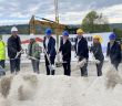 Spatenstich für neuen Edeka Mangold startet Bau in (Foto: Gemeinde Plüderhausen)