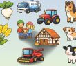 Bunte i.m.a-Tattoos vermitteln Kindern Landwirtschaft spielerisch direkt auf (Foto: i.m.a - information.medien.agrar e.V.)